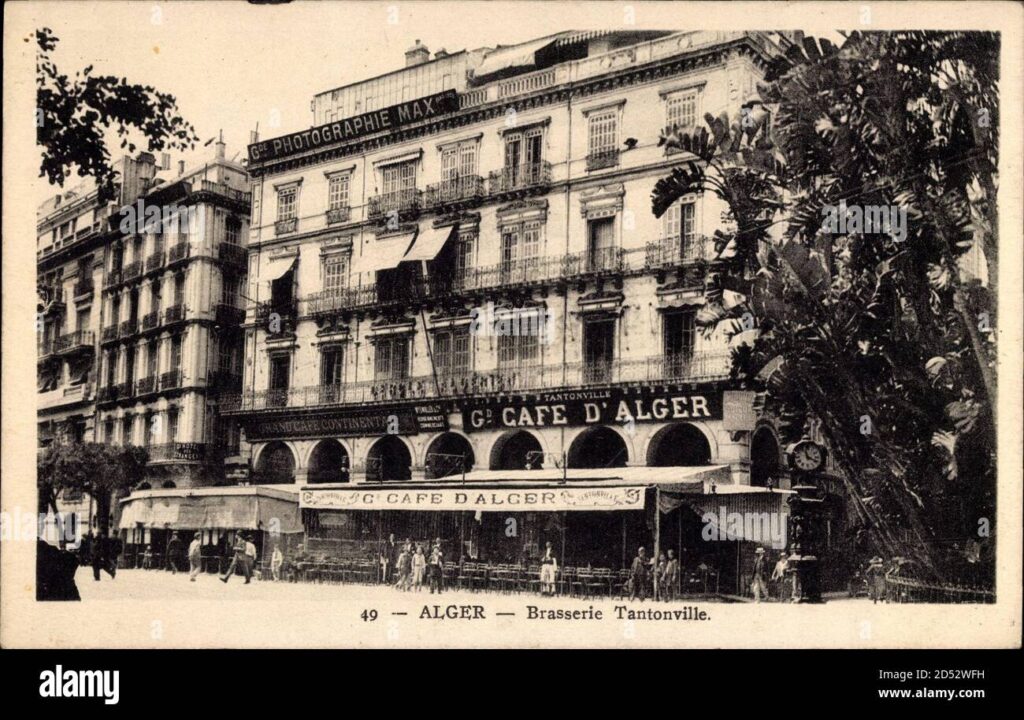 alger-algerien-brasserie-tantonville-cafe-d-alger-utilisation-dans-le-monde-entier-2d52wfh
